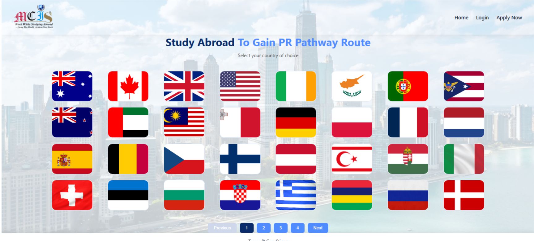 MCIS Application Portal
